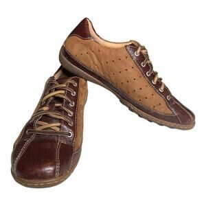 Born Brown and Tan Women's Sneakers
